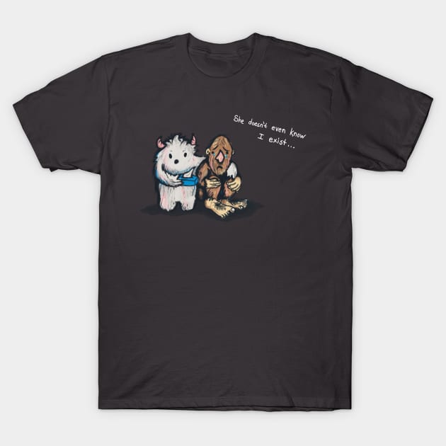 Poor Bigfoot T-Shirt by oakenspirit